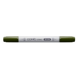 COPIC Ciao Marker Typ BG - 96, Bush, vielseitiger Layoutmarker, mit einer mittelbreiten und einer Brush-Spitze