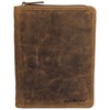 Greenburry Vintage Leather Writing Case, 24 cm