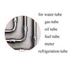 OFOWIN 2PCS Shower Head Extension Arm Stainless Steel, 1/2 PT