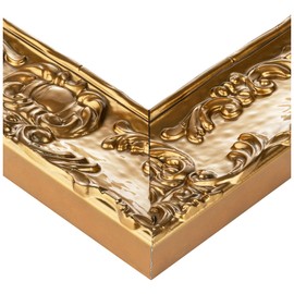 ArtToFrames 16x20 Inch Gold Picture Frame, This 3.50 Inch Custom Poster Frame is Golden Regent Baroque - Comes with Economy Acrylic and Corrugated Backing (WOMBR-745-FR-16x20)