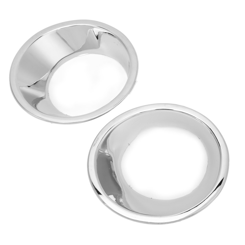 2pcs Car Front Fog Light Lamp Cover Trim Ring ABS