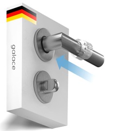 GALACE Door Handle Buffer [Pack of 8] - Transparent Door Stopper for Door Handle - Door Stop Latch to Protect Against Marks - Door Handle Protection and Window Latch Stop Stopper - Door Handle Stopper