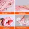 Paquete de 2 cepillos de silicona para ducha y pies,