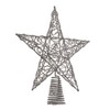 Kurt Adler 10-Inch Silver Star Treetop