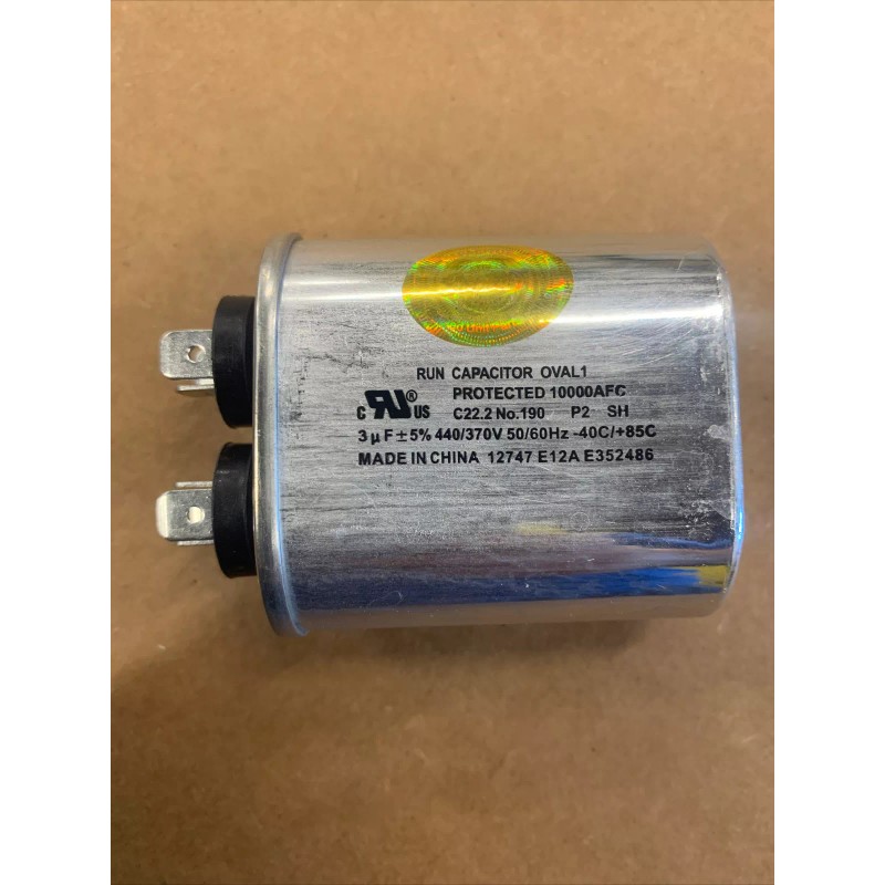 SUPCO CR3X440 OVAL RUN CAPACITOR (3 MFD X 440VAC)