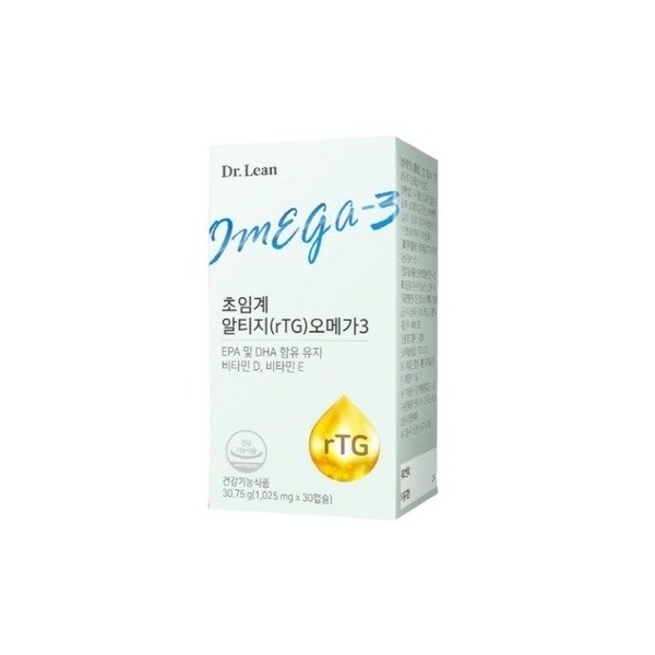 Dr.Lin Supercritical RTG (rTG) Omega 3 1025mg x 30 capsules