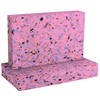 Eco-Friendly Foam Yoga Blocks (2-Pack) - Softer, High-Density Support for