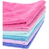 Sorbo Pack of 6 Extra Large Microfibre Cleaning Cloths, Multipurpose