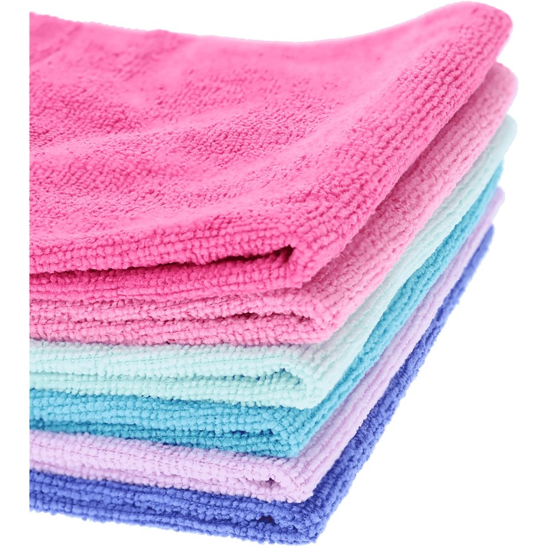 Sorbo Pack of 6 Extra Large Microfibre Cleaning Cloths, Multipurpose