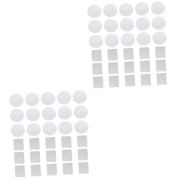 minkissy 60 Pcs Magnet Disk Eye Shadows Circle Stickers Eye