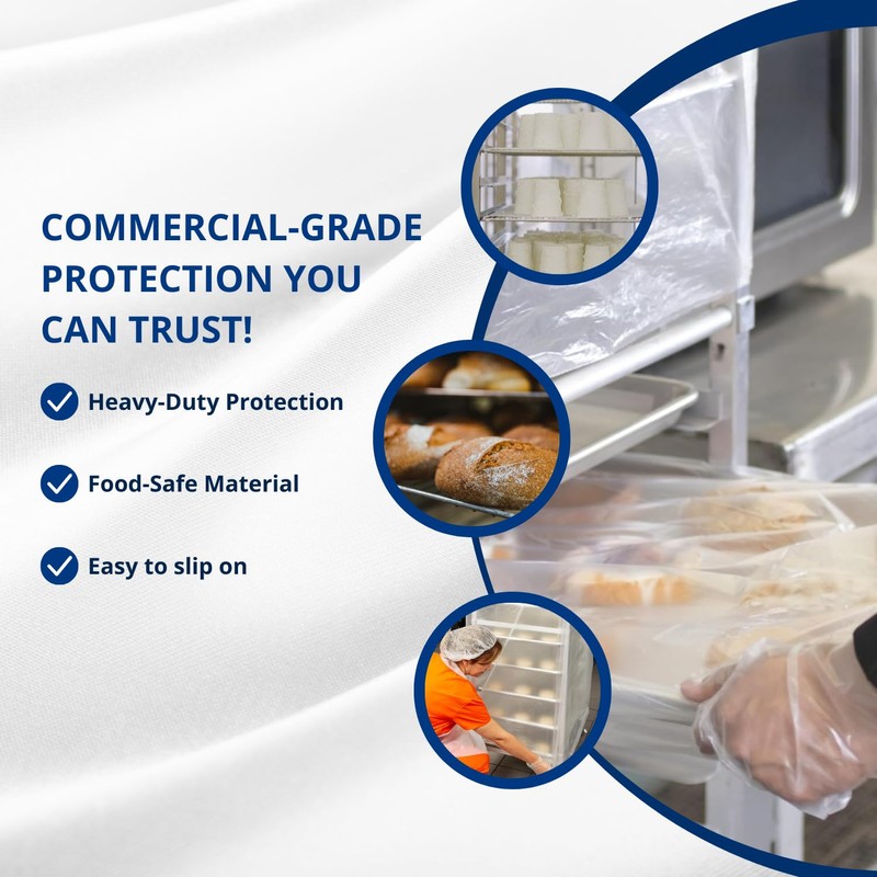 FSE Bun Pan Covers, Sheet Pan Bags, 28" x 7"
