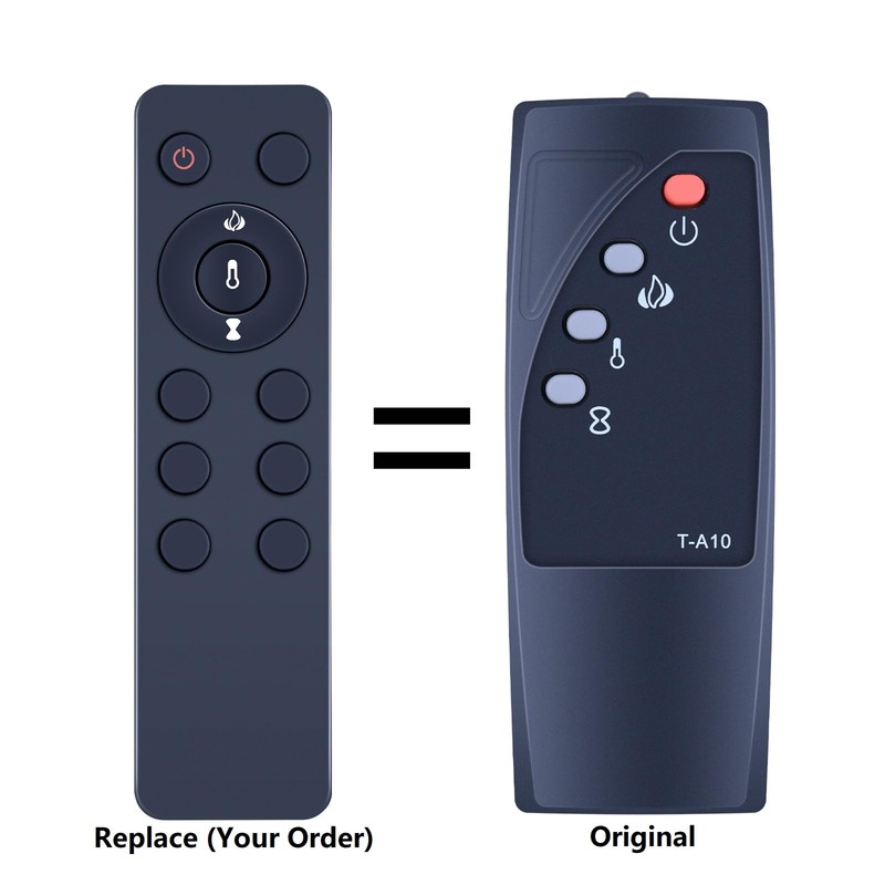 PZL New Replacement Remote Control for Twin Star Electric Fireplace