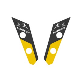 Front Mudguard Sticker Compatible with VOGE Valico 525DSX 2023 On ADPF-525DSX (Grey)