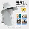 [ZVCXOE] UVカット帽子 レディース 春夏 バケットハット 日焼け防止 完全遮光 通気 吸汗速乾 顔隠れ全方位カバー