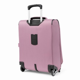 Travelpro Maxlite 5 Softside Expandable Upright 2 Wheel Carry on Luggage, Lightweight Suitcase, Men and Women, Orchid Pink Purple, Carry On 20-Inch