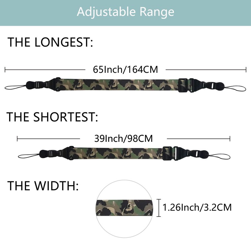 Gowjaw 1 Pack Shoulder Strap, Camouflage, 1 Pack-Camouflage