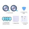 Dual Lens Guards Dust Proof Scratch Resistant PC Sticky Lens