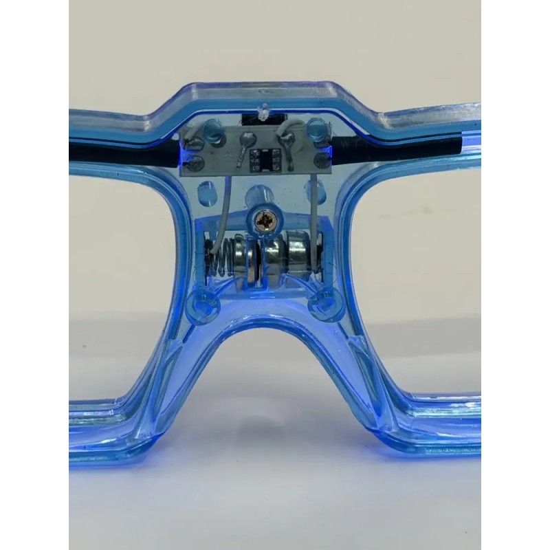 Gafas Led Neón Intermitentes Para Fiestas Y Baladas