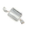 Clear Shoulder Bag PVC Zippered Waterproof Stadium Approved Purse for