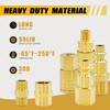 Brintek 45PCS Air Coupler & Plug Kit 1/4”NPT Quick Connect