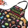 JXGZSO Sweet Candy Apron Candy Makes Everthing Better Apron With