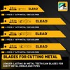 40-Piece Bi-Metal Reciprocating Saw Blade Set, Premium 4 & 6