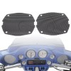 Unbranded Mesh Speaker Trim Cover For Harley 96-13 Electra Street
