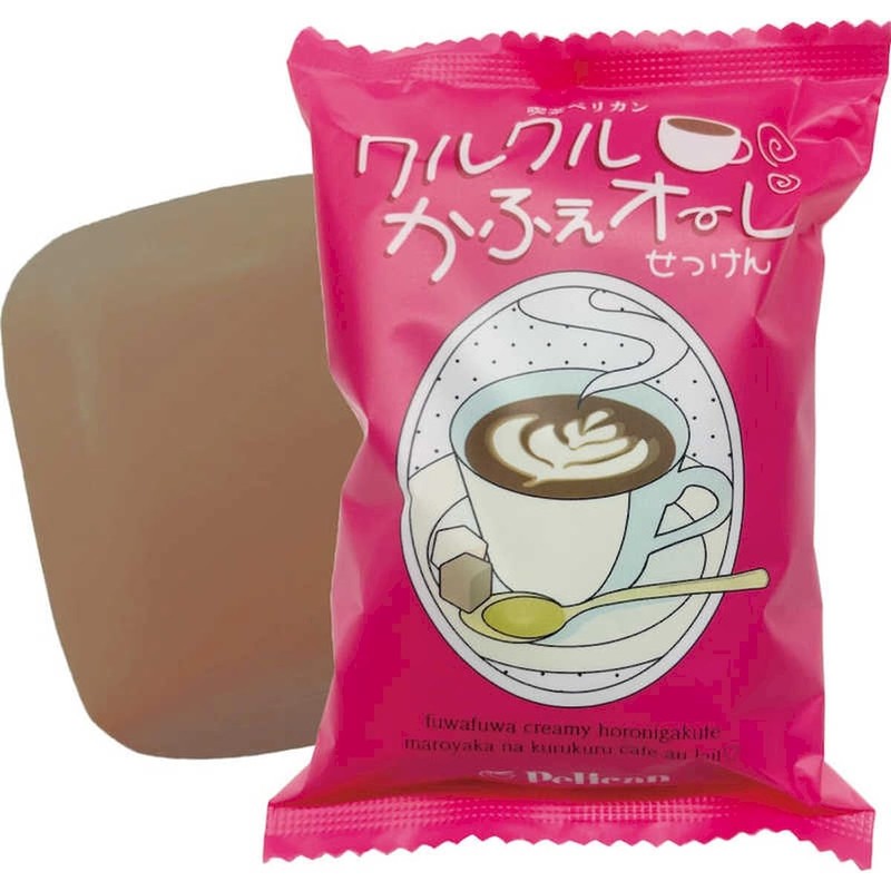 [Moisturizing Ingredients Milk Sugarskawan Formulation] Kurukuru Kafu Aurele Cosmetic Soap,