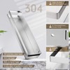 Lallisa 2 Pieces Stainless Steel Shelf Bathroom Shower Floating Shelves