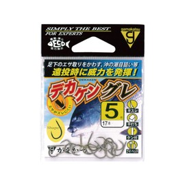 Gamakatsu Rose Deca-ken Grey #5 68617