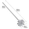 4E's USA Dissolver Stirring Rod for Overhead Stirrer Mixer