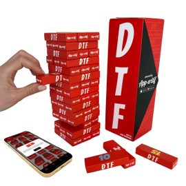 DTF: Social Party Game, Reimagined Adult Tower Game with Companion Mobile App