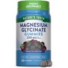 Natures Truth Glicinato de Magnesio 200 mg 60 Gomitas Sabor