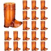 20 Vasitos Botas Vaquero Shots Caballitos Plástico 1 Oz Choc