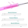 Dakoufish 8 Inch Reusable Plastic Short Straws for 16oz 20oz