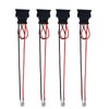 Danbojit 4 Pack Speaker Wiring Harness Replacement for Volkswagen Golf
