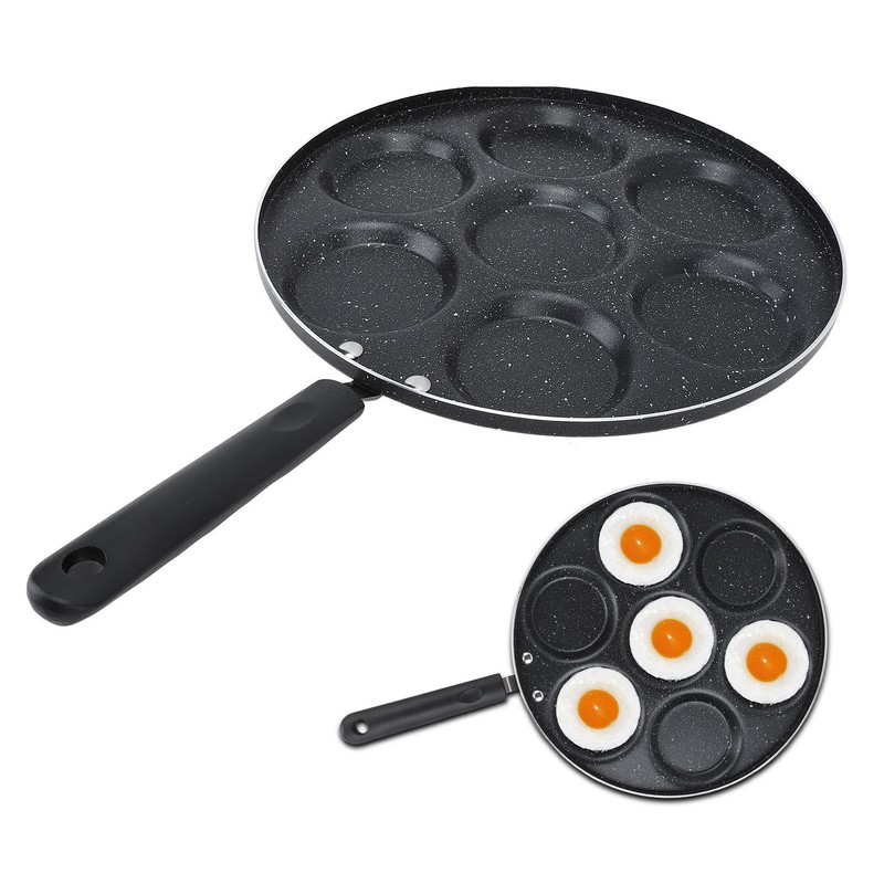 Egg Frying Pan Non Stick Refined Iron Round Fried Cooker