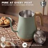 Keebar Gooseneck Electric Kettle, 0.8 L, 1000 W, Auto Shut-Off,