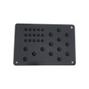 Buwei Universal Aluminium Car Floor Mat Patch Non-Slip Heel Plate