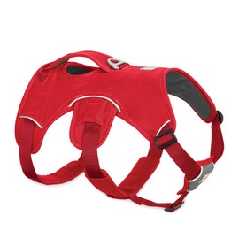 RUFFWEAR, Web Master, Multi-Use Support Dog Harness, Hiking and Trail Running, Service and Working, Everyday Wear, Red Currant, Small