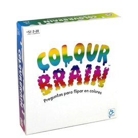 Mercurio - Colour Brain Game. With 11 coloured cards in hand, choose the answer. 24 x 24 x 6 cm, multicoloured (1)