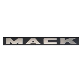 KOZAK Plastic Hood Emblem Name Plate Front Mack Logo Chrome Plus 2x22 Windshield Wipers and Kozak Reflective Vest