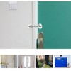 Worldly Storm Hooks with Eyelet, Stainless Steel Cabin Hooks, Door