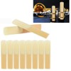 YiyuanHe 10Pcs Alto Saxophone Reeds, Traditional Thin and Compact Design,