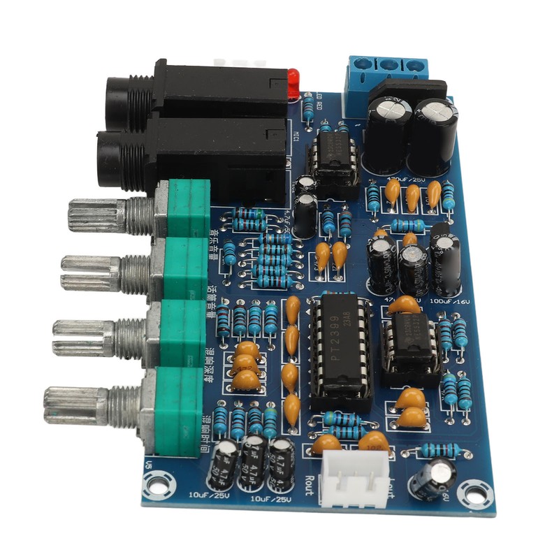 Reverberation Board Microphone Reverb Plate PT2399 Chip PCB Microphone Reverb