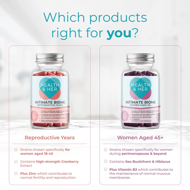 Health & Her Intimate Biome Women Aged 45+ - 60