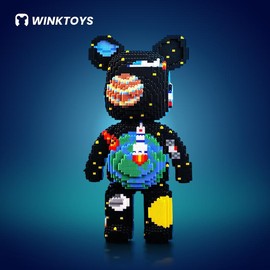 WINKTOYS [06]Space Bear,Bear Building Block,Winktoys building block,Bear Toys,Birthday Gift,Educational,Boy,Girl,Trend Decoration,Cool Gifts