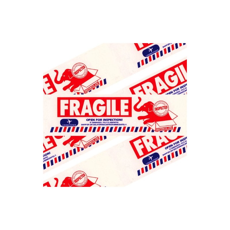 Dulton PPT-7 PRINTED PACKING TAPE (Carton Tape) [Fragile]