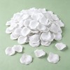 Ertzinla 3000Pcs White Artificial Rose Petals, Non-Woven Realistic Fake Petals