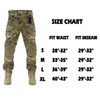ZAPT Combat Pants Men's Airsoft Paintball Tactical Pants with Knee